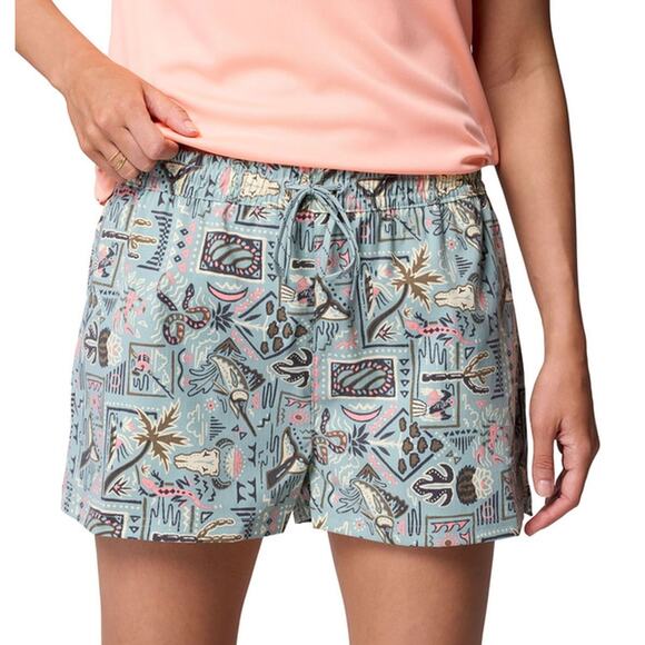 Columbia Pants - Columbia Women's PFG Rugged Water Printed Short Sz M